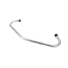 Anti Kick Bar for Cow and Buffalo Adjustable Stainless Steel Milking Safety Bar Heavy Duty Animal Kick Stop Tool with Rubber Padded Ends | Adjustable push-button locking system, Rust-resistant silver finish, Safe milking and veterinary handling