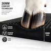 Cow Mat 8x5 Ft 30mm Thick EVA Rubber Flooring Mat for Dairy Farm, Anti Slip Waterproof Buffalo & Cattle Mat, Heavy Duty Livestock Bedding Sheet, Black