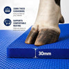Cow Mat 8x5 Ft 30mm Thick EVA Rubber Flooring Mat for Dairy Farm, Anti Slip Waterproof Buffalo & Cattle Mat, Heavy Duty Livestock Bedding Sheet, Blue