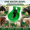 Automatic Cow Drinking Water Bowl 1.5L Auto Refill Livestock Water Dispenser for Buffalo, Cattle, Horses, Sheep & Goats Heavy Duty Farm Water Trough